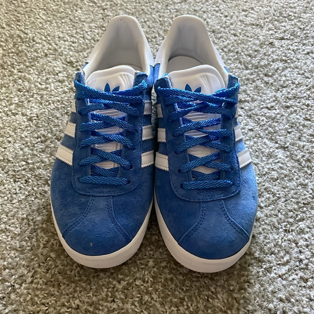 Adidas | Gazelle 85 | Size 6 Unisex | Size 8 Womens | Classic Blue and White - Picture 9 of 9